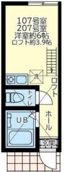 ユナイトミカサ末吉の物件間取画像